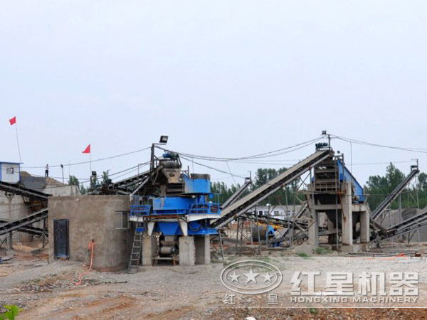 制砂生產線客戶現場