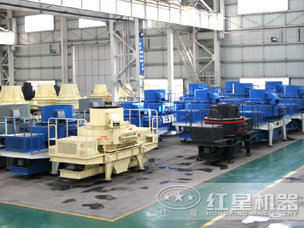 不同型號的制砂機