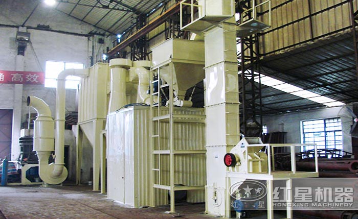 粘土砂生產線現場