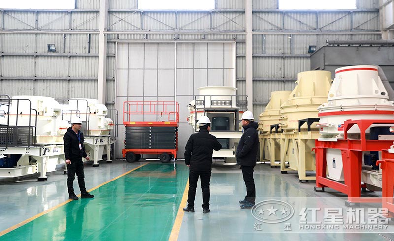 用戶來廠考察生產車間