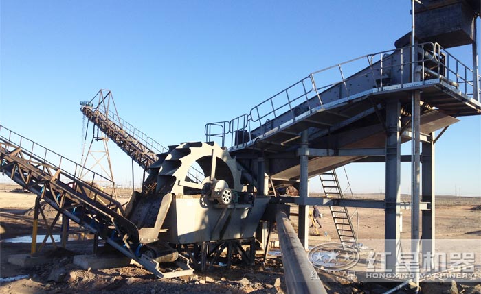 洗沙現(xiàn)場(chǎng)