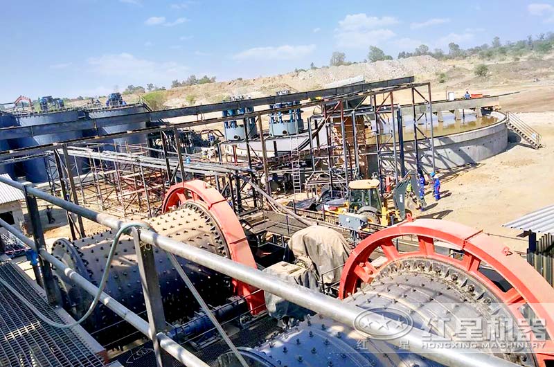 津巴布韋鉛鋅選礦現場