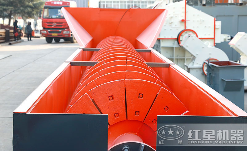 螺旋式洗石機細節實圖