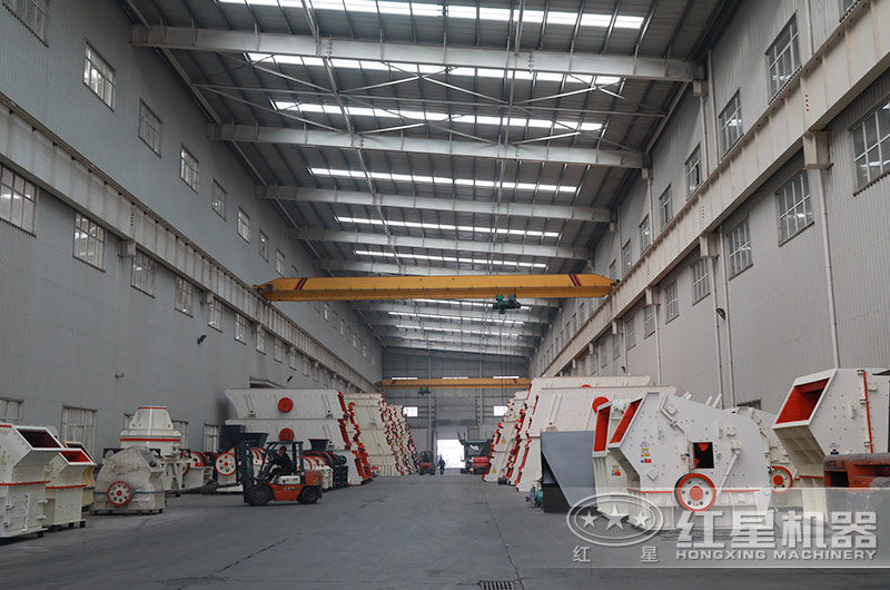 紅星大型生產車間，破碎機款式多樣等你來選
