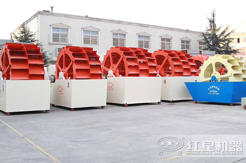 雙輪、三輪洗沙機設備展示圖