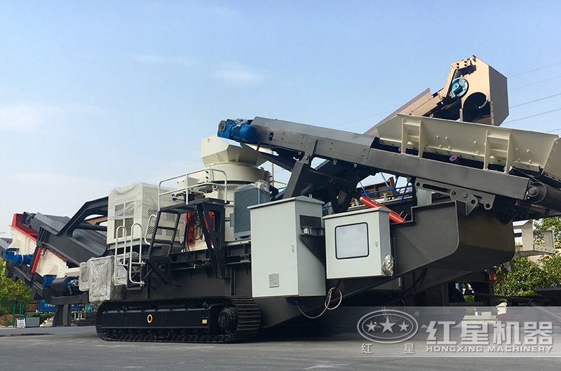 靈活轉場、生產自由的履帶移動破碎站