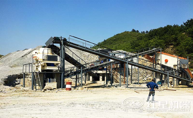 四川廣元尾礦綜合利用現場