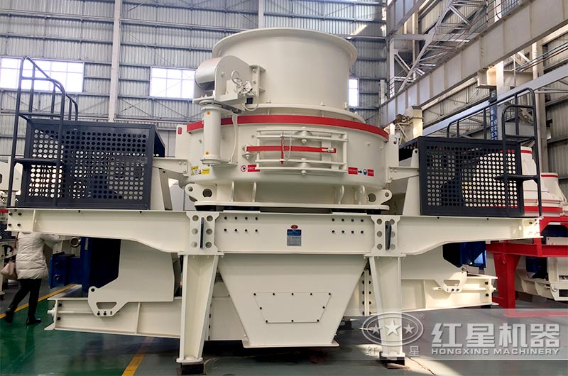 HVI環保型制砂整形機實拍