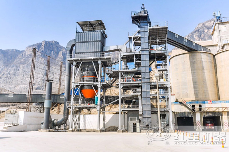 山西陽泉石灰石干式制砂樓生產線