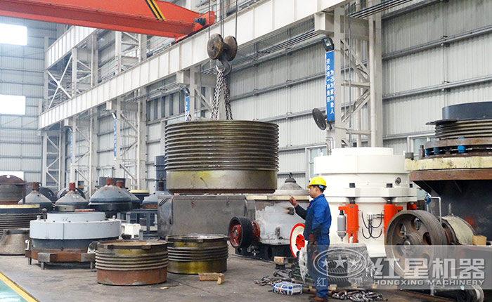 紅星機器復合圓錐破碎機型號全，自主生產