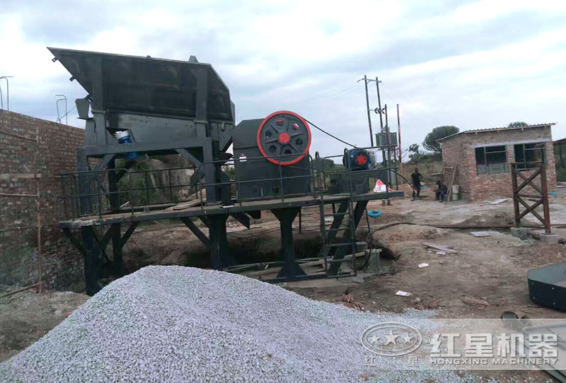 石料破碎機配置的生產線